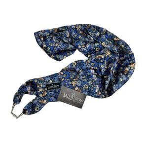 New With Tags Lady Crow Silk Infinity Scarf/Wrap with Magnetic Clasp